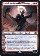 Zariel, Archduke of Avernus (Ampersand Promo) [Dungeons & Dragons: Adventures in the Forgotten Realms Promos] - Destination Retro