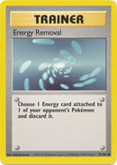 Energy Removal (92/102) [Base Set Unlimited] - Destination Retro