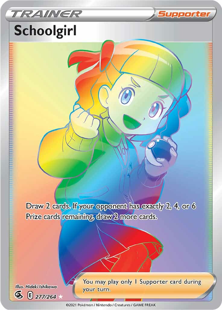 Schoolgirl (277/264) [Sword & Shield: Fusion Strike] - Destination Retro