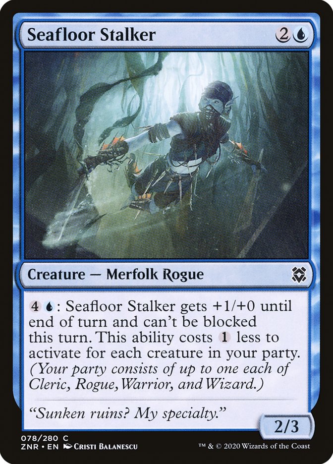 Seafloor Stalker [Zendikar Rising] - Destination Retro