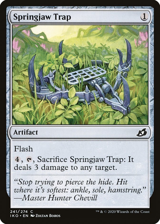 Springjaw Trap [Ikoria: Lair of Behemoths] - Destination Retro