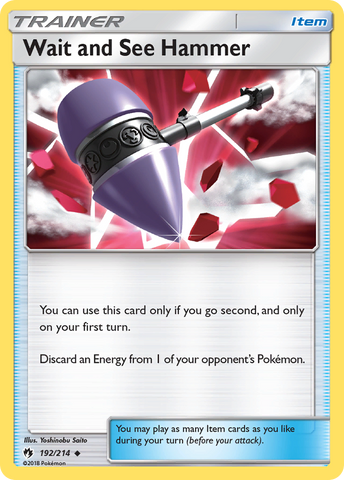 Wait and See Hammer (192/214) [Sun & Moon: Lost Thunder] - Destination Retro
