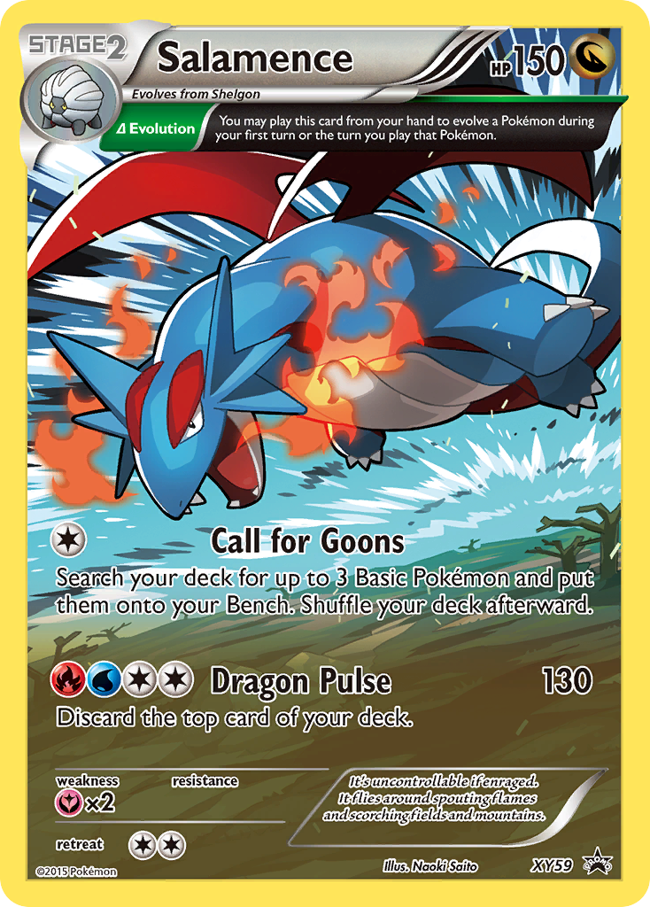 Salamence (XY59) [XY: Black Star Promos] - Destination Retro