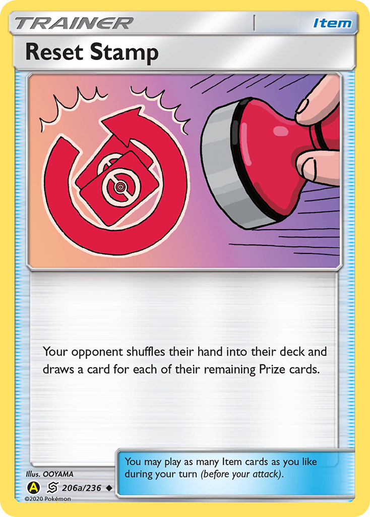 Reset Stamp (206a/236) [Alternate Art Promos] - Destination Retro
