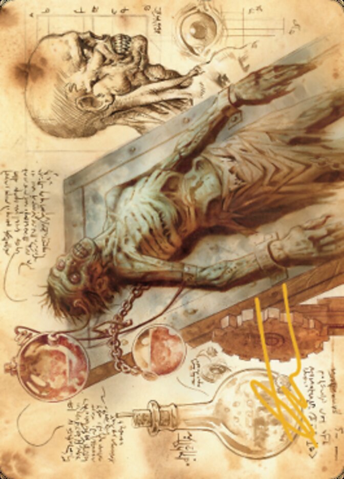 Ashnod's Altar Art Card (Gold-Stamped Signature) [The Brothers' War Art Series] - Destination Retro