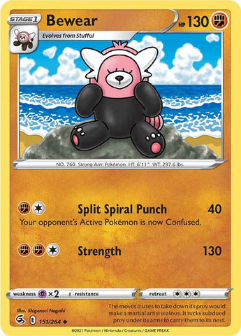 Bewear (151/264) [Sword & Shield: Fusion Strike] - Destination Retro