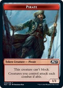 Pirate // Treasure Double-sided Token [Core Set 2021 Tokens] - Destination Retro