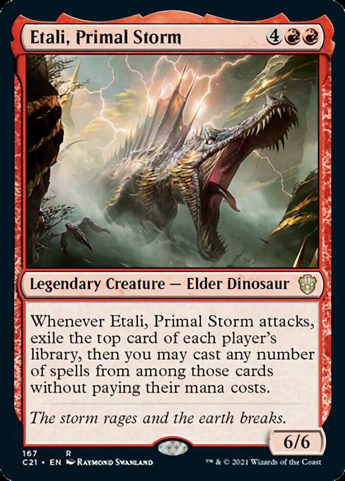 Etali, Primal Storm [Commander 2021] - Destination Retro