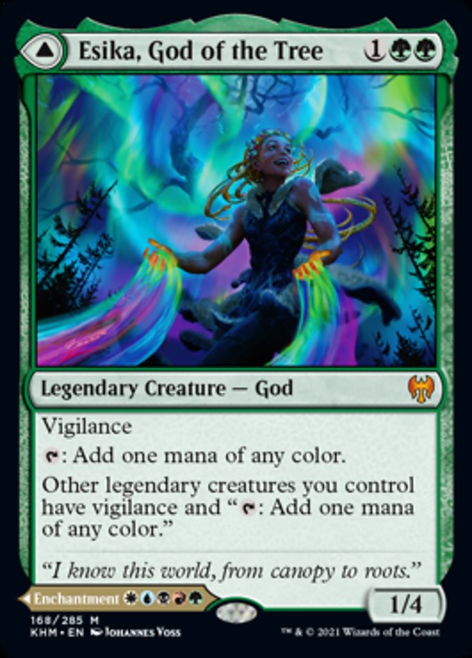 Esika, God of the Tree // The Prismatic Bridge [Kaldheim] - Destination Retro