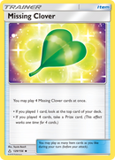 Missing Clover (129/156) [Sun & Moon: Ultra Prism] - Destination Retro