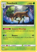Sawsbuck (16/236) [Sun & Moon: Cosmic Eclipse] - Destination Retro