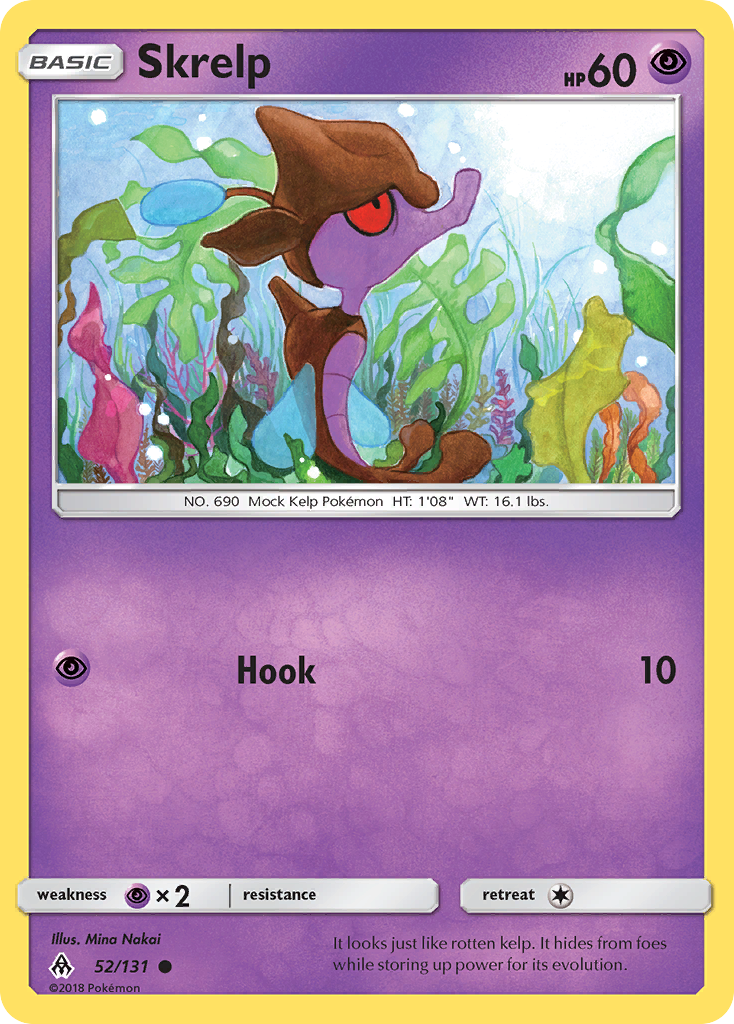 Skrelp (52/131) [Sun & Moon: Forbidden Light] - Destination Retro
