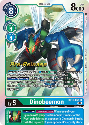 Dinobeemon [BT12-055] [Across Time Pre-Release Cards] - Destination Retro