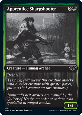 Apprentice Sharpshooter [Innistrad: Double Feature] - Destination Retro