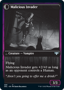 Innocent Traveler // Malicious Invader [Innistrad: Double Feature] - Destination Retro