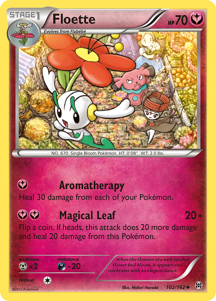 Floette (102/162) [XY: BREAKthrough] - Destination Retro