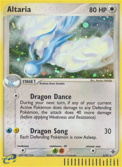 Altaria (2/97) [EX: Dragon] - Destination Retro