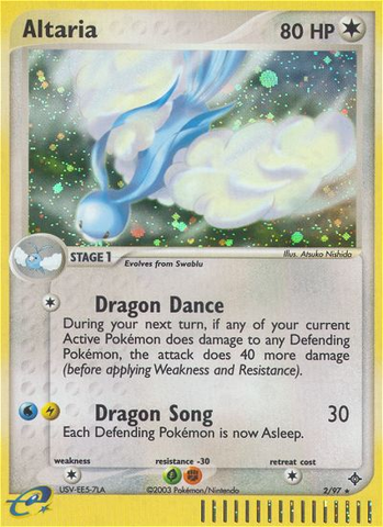 Altaria (2/97) [EX: Dragon] - Destination Retro
