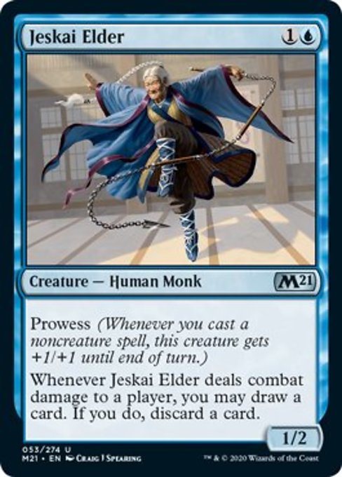Jeskai Elder [Core Set 2021] - Destination Retro