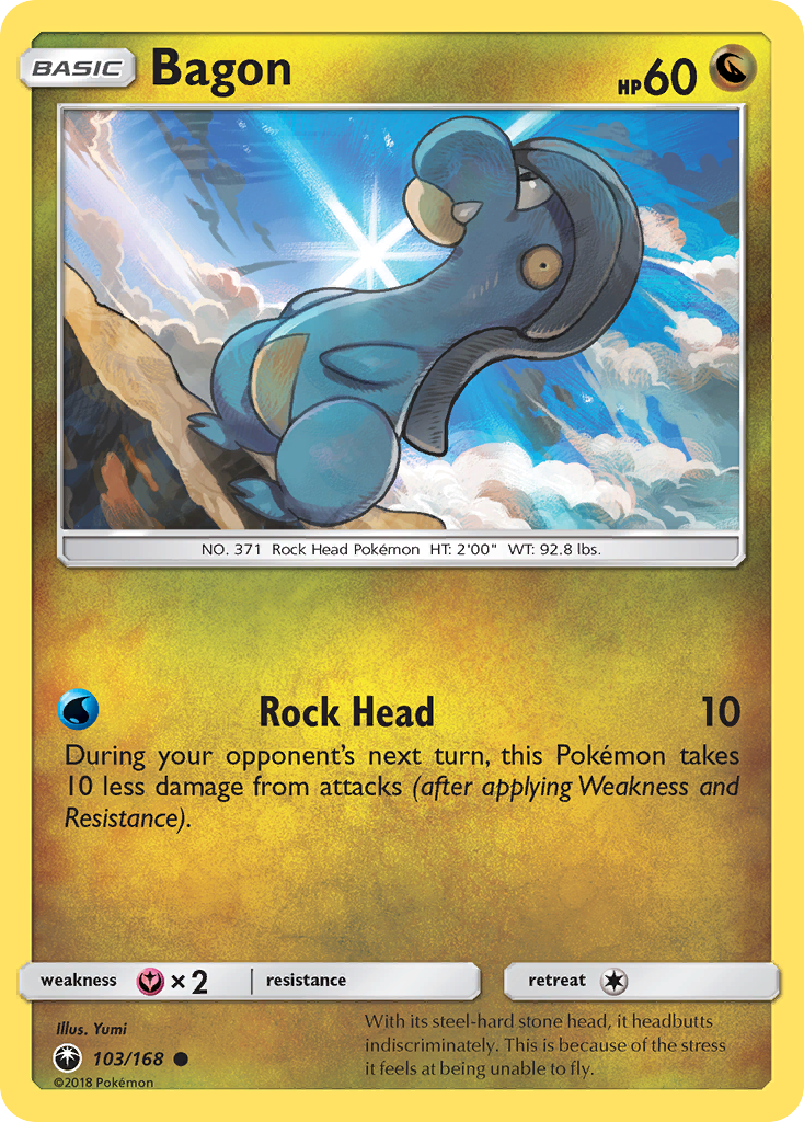 Bagon (103/168) [Sun & Moon: Celestial Storm] - Destination Retro