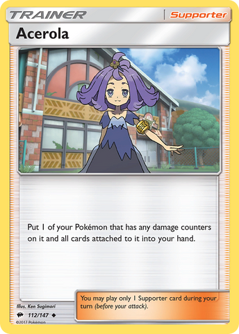 Acerola (112/147) [Sun & Moon: Burning Shadows] - Destination Retro