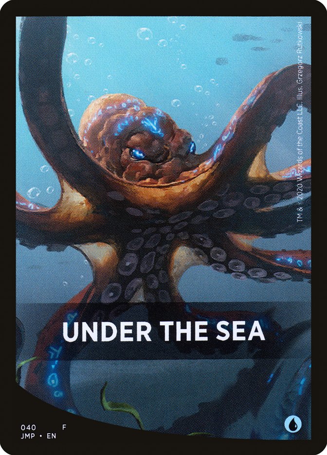 Under the Sea Theme Card [Jumpstart Front Cards] - Destination Retro