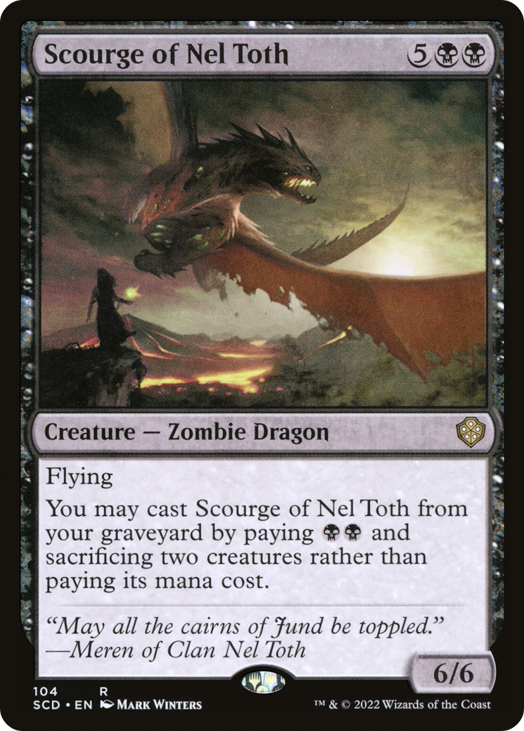 Scourge of Nel Toth [Starter Commander Decks] - Destination Retro