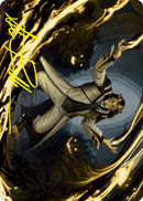 Leonin Lightscribe Art Card (Gold-Stamped Signature) [Strixhaven: School of Mages Art Series] - Destination Retro
