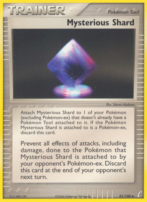 Mysterious Shard (81/100) [EX: Crystal Guardians] - Destination Retro