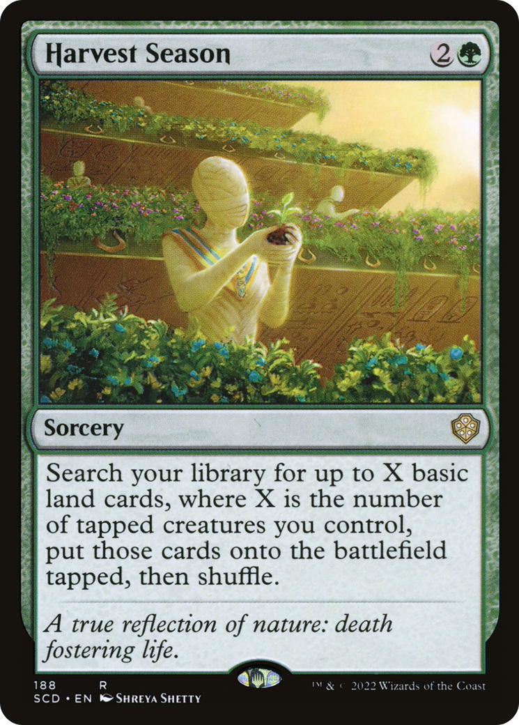 Harvest Season [Starter Commander Decks] - Destination Retro