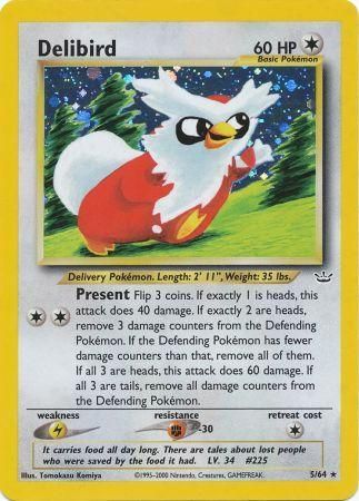 Delibird (5/64) [Neo Revelation Unlimited] - Destination Retro