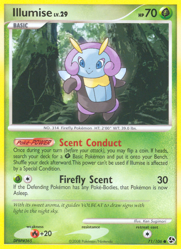 Illumise (71/106) [Diamond & Pearl: Great Encounters] - Destination Retro