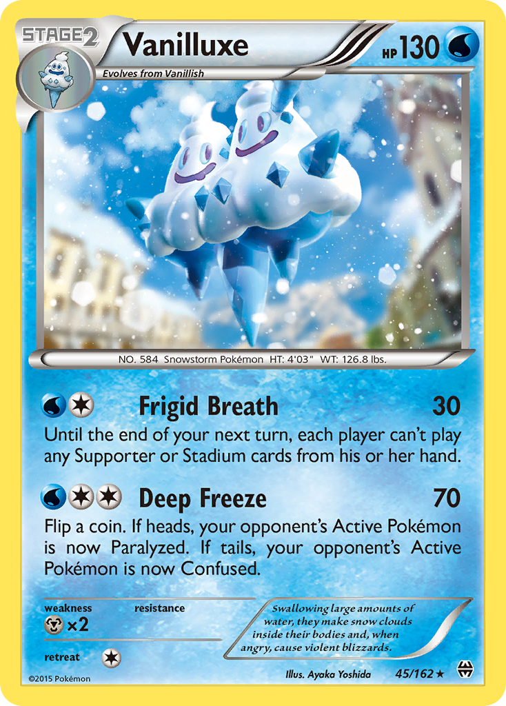 Vanilluxe (45/162) [XY: BREAKthrough] - Destination Retro