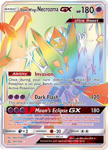 Dawn Wings Necrozma GX (161/156) [Sun & Moon: Ultra Prism] - Destination Retro