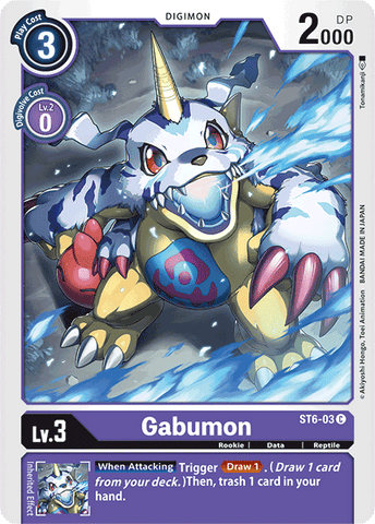 Gabumon [ST6-03] [Starter Deck: Venomous Violet] - Destination Retro