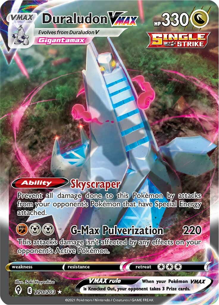 Duraludon VMAX (220/203) [Sword & Shield: Evolving Skies] - Destination Retro
