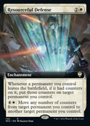 Resourceful Defense (Extended Art) [Streets of New Capenna Commander] - Destination Retro
