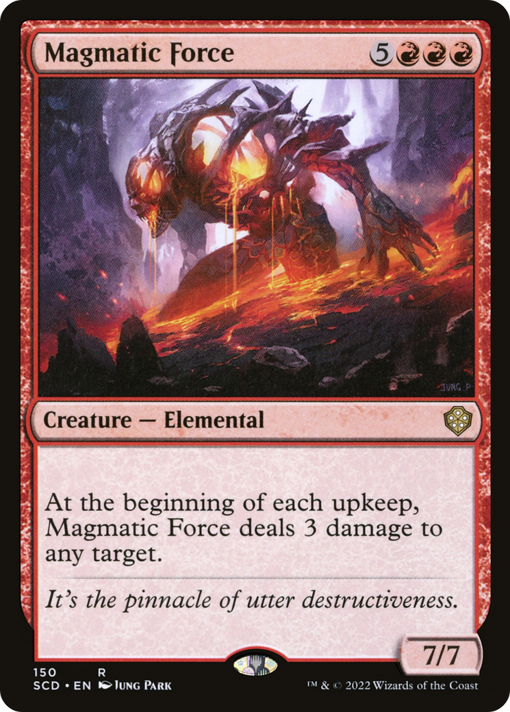 Magmatic Force [Starter Commander Decks] - Destination Retro
