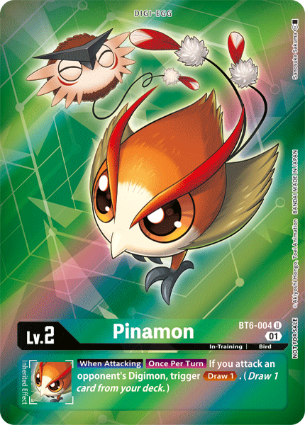 Pinamon [BT6-004] (Alternative Art - Box Topper) [Double Diamond] - Destination Retro