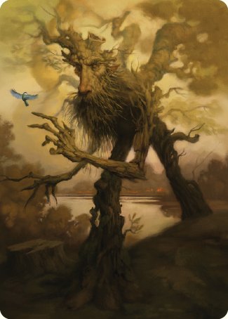 Treefolk Token Art Card [The Lord of the Rings: Tales of Middle-earth Art Series] - Destination Retro