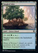 Tangled Islet [Dominaria United] - Destination Retro