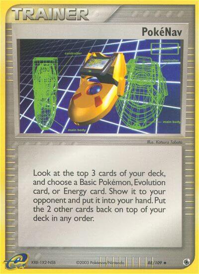 PokeNav (88/109) (Reprint) (Theme Deck Exclusive) [EX: Ruby & Sapphire] - Destination Retro