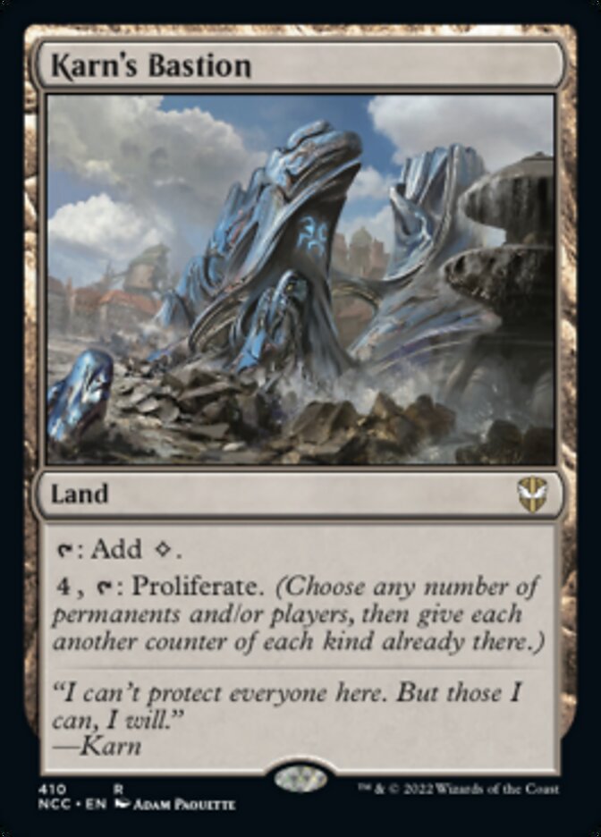 Karn's Bastion [Streets of New Capenna Commander] - Destination Retro
