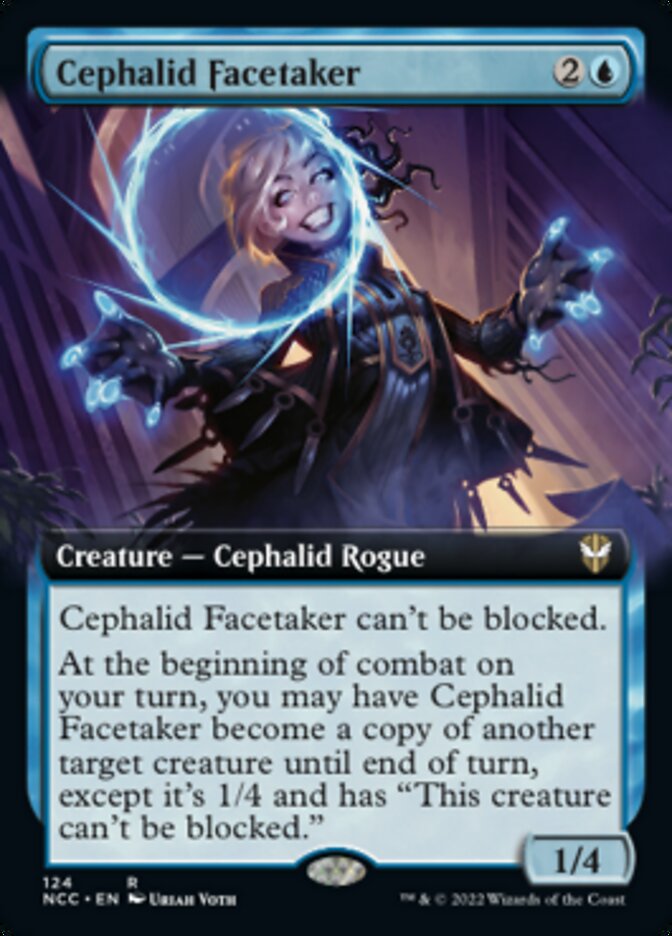 Cephalid Facetaker (Extended Art) [Streets of New Capenna Commander] - Destination Retro