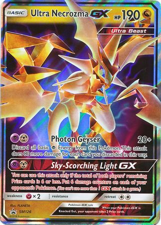 Ultra Necrozma GX (SM126) (Jumbo Card) [Sun & Moon: Black Star Promos] - Destination Retro