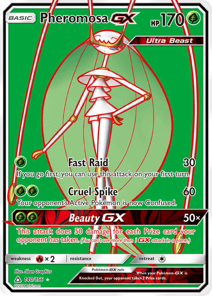Pheromosa GX (140/156) [Sun & Moon: Ultra Prism] - Destination Retro