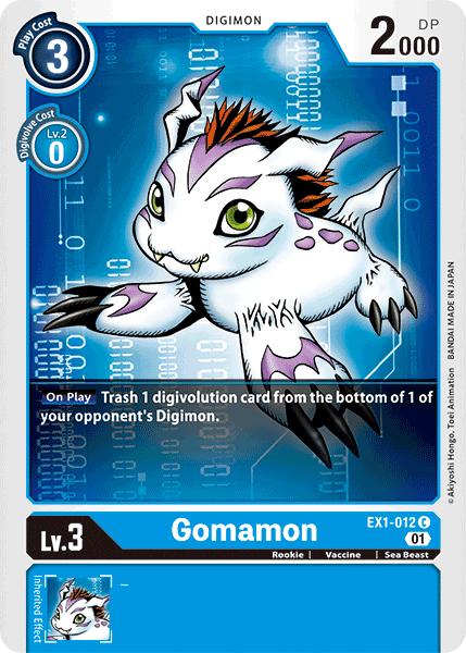 Gomamon [EX1-012] [Classic Collection] - Destination Retro