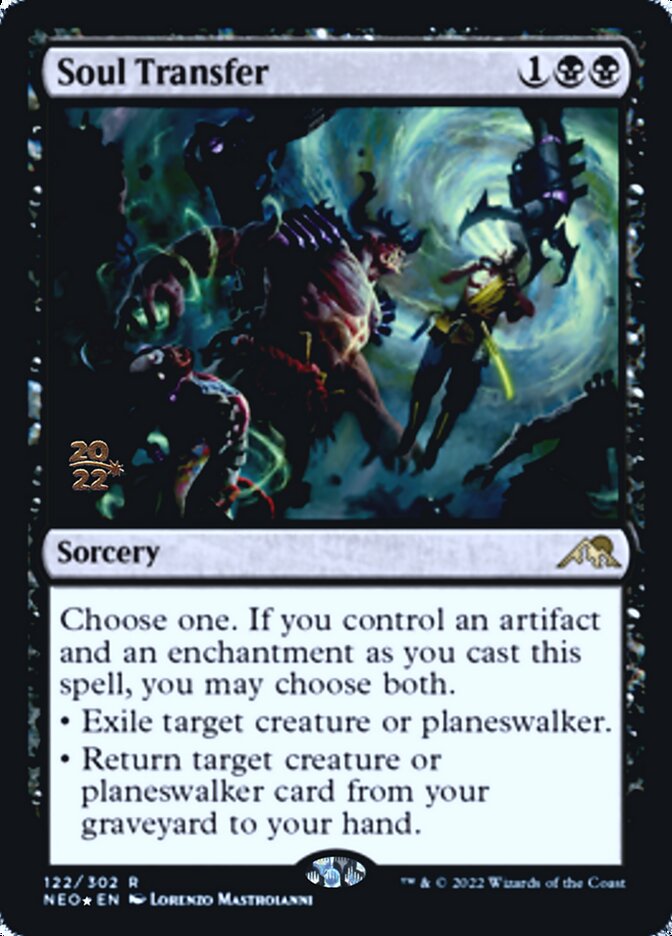 Soul Transfer [Kamigawa: Neon Dynasty Prerelease Promos] - Destination Retro