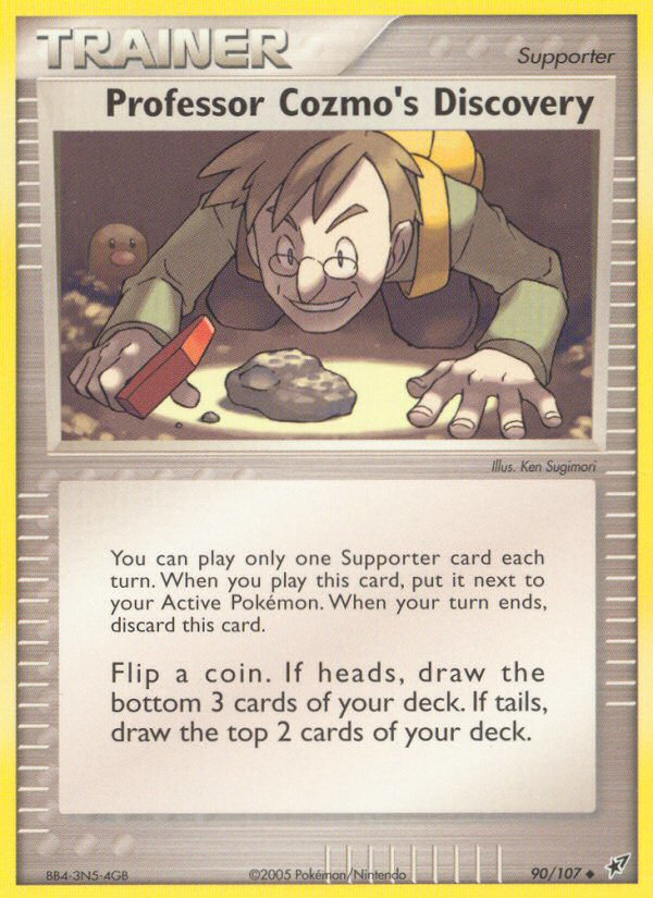Professor Cozmo's Discovery (90/107) [EX: Deoxys] - Destination Retro