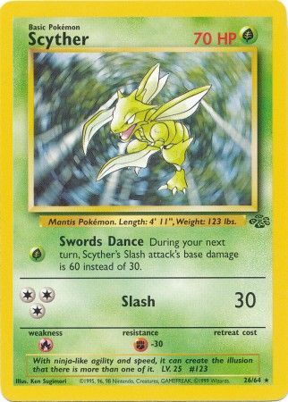 Scyther (26/64) [Jungle Unlimited] - Destination Retro